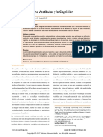 El Sistema Vestibular y La Cognición