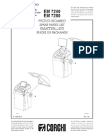 Corghi em 7240, em 7280 Parts