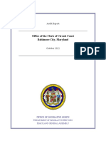 Baltimore City Clerk Audit 2022