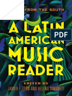 León and Simonett (Editor) - Latin American Music Reader