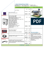 2kw On-Grid Solar System Details & Quote