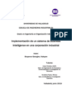 Implementación de Un Sistema de Business Intelligence en Una Corporación Industrial