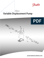 Bomba Hidráulica (Ppal) Serie A.55 Serie H1P250 Parts Manual (H1P250R E8 C3 N D6 C G2 NN L40 K38 R L 24 PN NNN NNN)