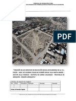 Levantamiento topográfico para la creación de servicios de educación inicial en Arequipa