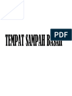 TEMPAT SAMPAH BASAH