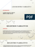 Monografia de Registro Narrativo: Integrantes