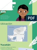 Regiones indígenas de Yucatán y Quintana Roo