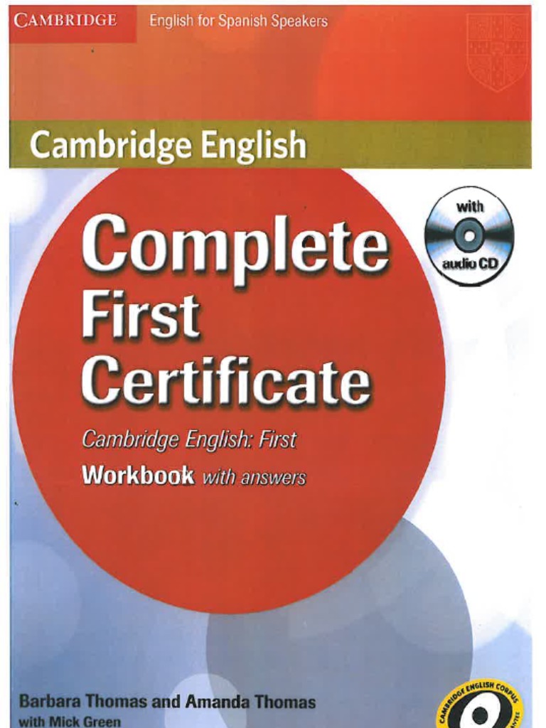 First - Workbook | PDF
