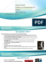 DEF Diesel Exhaust Fluid Líquido para Reducir Su Contaminación Del Escape de Diesel Sobrevista Del Mercado de en América Latina