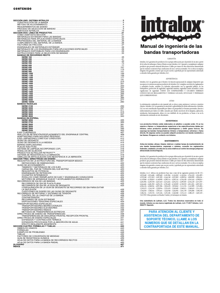 Catalogo de Intralox | PDF | Transporte | Innovación