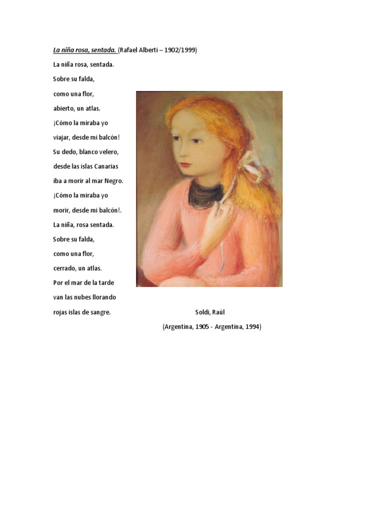 Alberti, Rafael La Niña Rosa | PDF