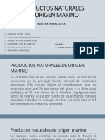Productos Naturales de Origen Marino Unido-Industria Farmaceutica