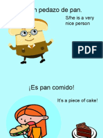 Food Idioms Spanish