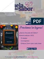 Escuela Del Sabor - Prendemos Los Fogones - Participantes - Septiembre2022