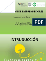 0 Formación de Emprendedores Pre