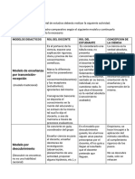 Actividad Modelos Didácticos