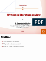 Literature Review Writing