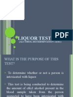 Chapter 17 Liquor Test