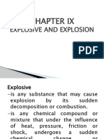 Cri 311 Chapter 9 Explosive and Explosion