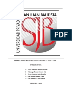 Ensayo Sobre El Estado Peruano y Su Estructura