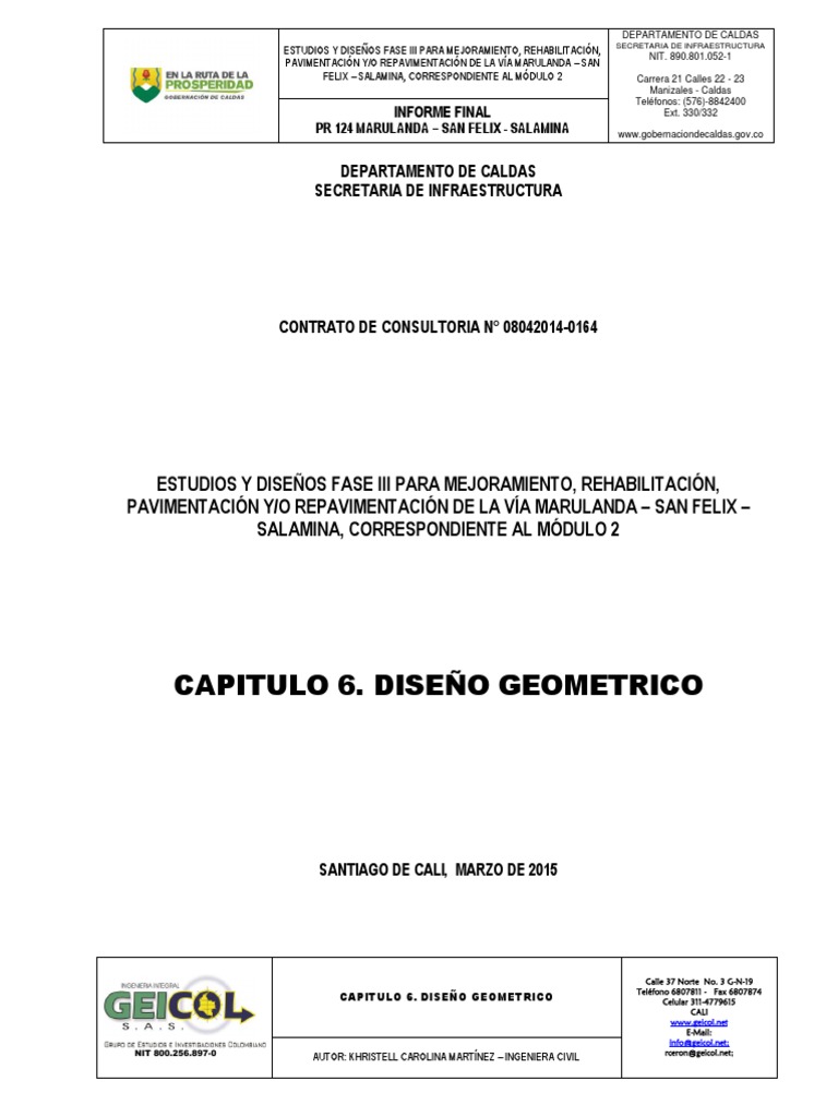 Informe de Dise+ o Geometrico PR 124 | PDF | Diseño | Sectores Economicos