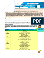 Ficha 5 - Redacción de Textos Líricos - 1er Año