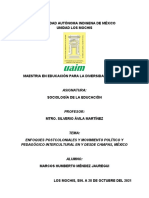 ENFOQUES POSTCOLONIALES Y MOVIMIENTO POLÍTICO Y PEDAGÓGICO INTERCULTURAL Resumen