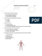 Examen de Sistema Circulatorionota