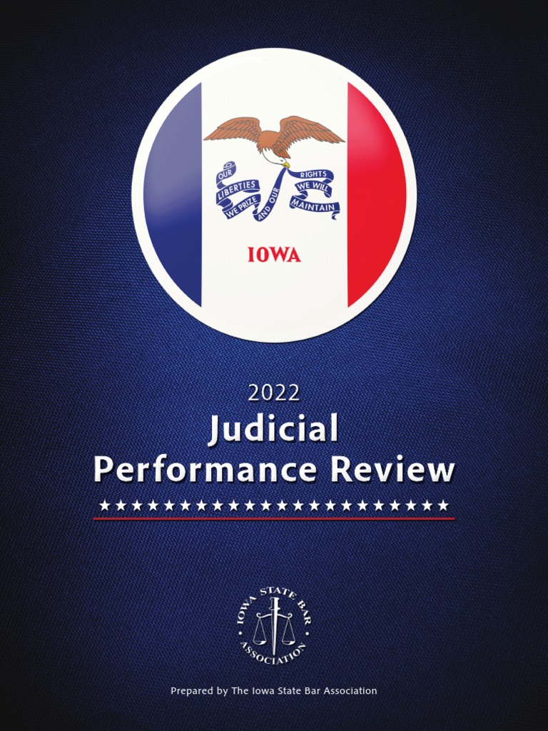 2022 Iowa Judicial Performance Review | PDF | United States District ...