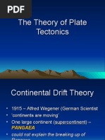 The Theory of Tectonic Plates 7.3