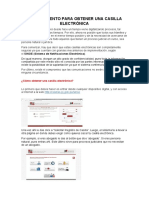 Procedimiento para Obtener Una Casilla Electrónica