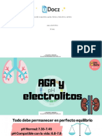 Aga y Electrolitos