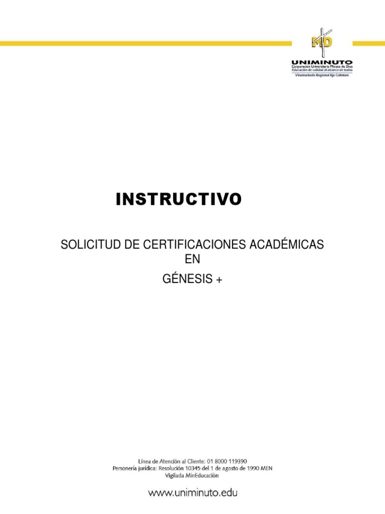 Instructivo Certificados Genesis+ | PDF | Informática