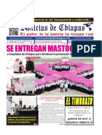 Periódico Noticias de Chiapas, Edición Virtual Sábado 22 de Octubre de 2022