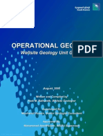 Saudi Aramco - Operational Geology Manual