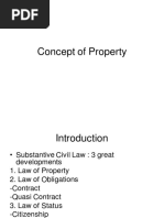 Concept of Property