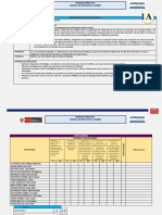 Lista de Cotejo para Evaluar DPCC 1º SEC