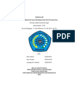 Governance Dan Pendekatan Institusional