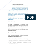 Paper Feedback o Retroalimentación.