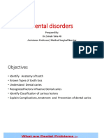 Dental Disorders