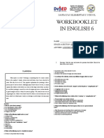 Workbooklet in English 6 # 2-4