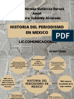 La Historia Del Periodismo en Mexico