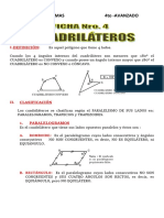 MAT 4TO - FICHA Nro 4 CUADRILÁTEROS