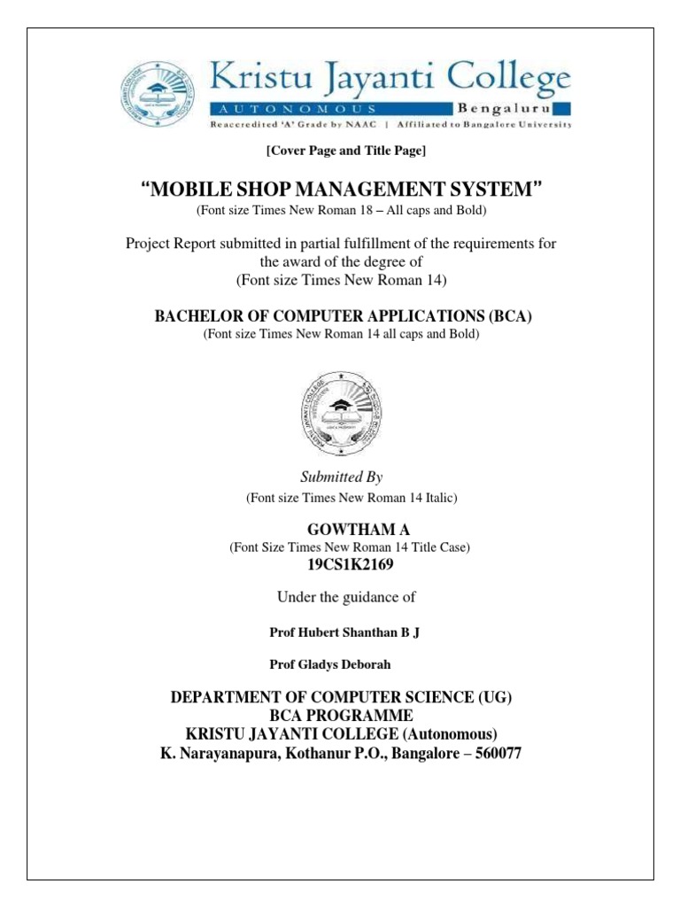 19cs1k2169 - MOBILE SHOP MANAGEMENT SYSTEM | PDF | Information ...