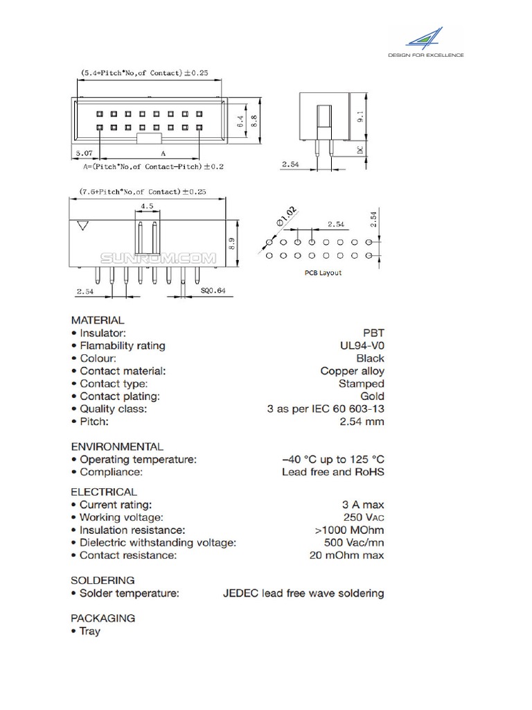 2X10 Connectors | PDF