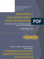 Cesar Cruz - Monitoreo y Evaluacion para La Toma de Decisiones - Sesion 2