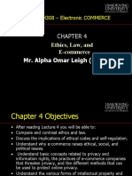 Chapter 4 - Ethics & Legal Issues - Updated