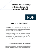 5 Mejoramiento de Procesos y Control Estadístico de Problemas