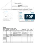 Data Flow Diagrams and User Stories