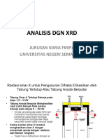 Analisis DGN XRD: Jurusan Kimia Fmipa Universitas Negeri Semarang